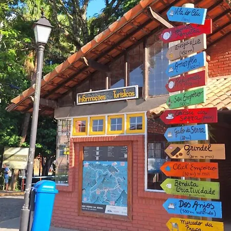 Chales Metanoia Sao Pedro da Serra  Quarto foto